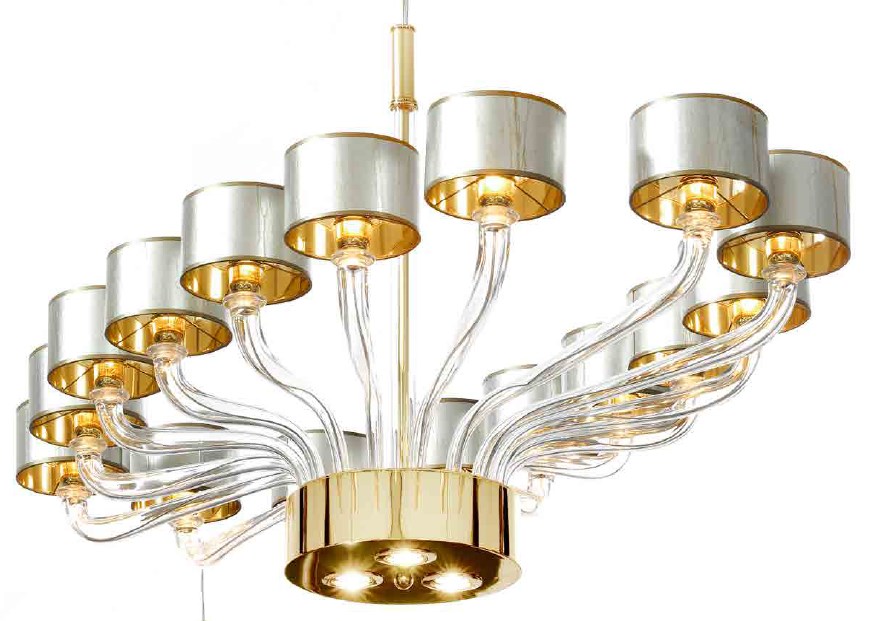 2079OVALCH16/LU Chandeliers Contemporary