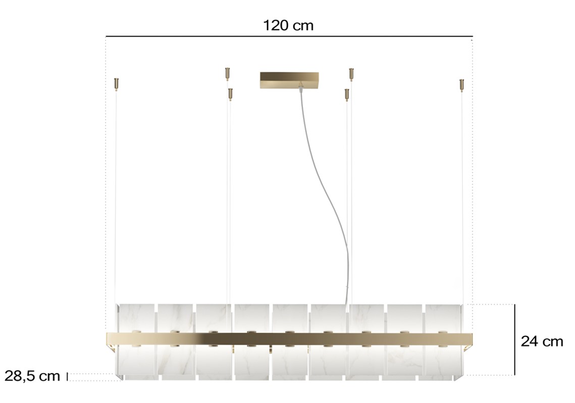 2291RETT Chandeliers Contemporary